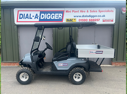 ATV  hire from Dial a Digger in Hampshire